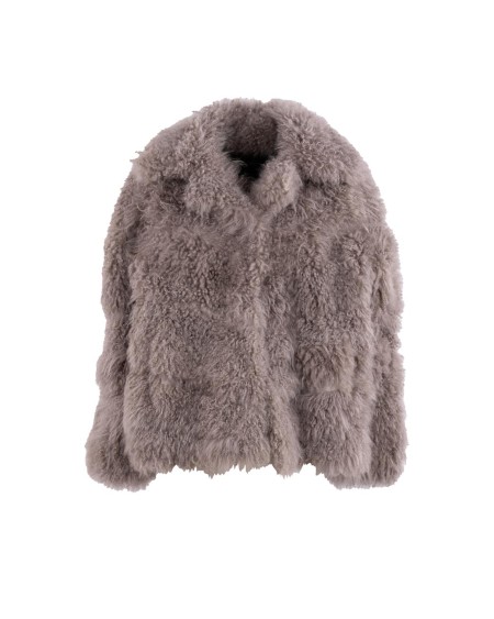 Shop SIMONETTA RAVIZZA  Giaccone: Simonetta Ravizza giacca over.
Maniche lunghe.
Modello corto.
Vestibilità over.
Composizione: 100% Vera pelliccia.
Made in Italy.. RORY-031